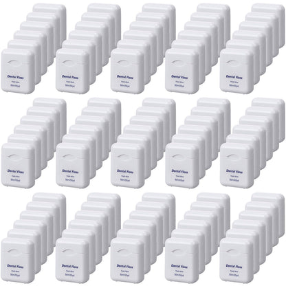 Mimorou 96 Pack Mint Dental Floss – 50m Each, Travel Oral Care for Teeth & Gum Protection
