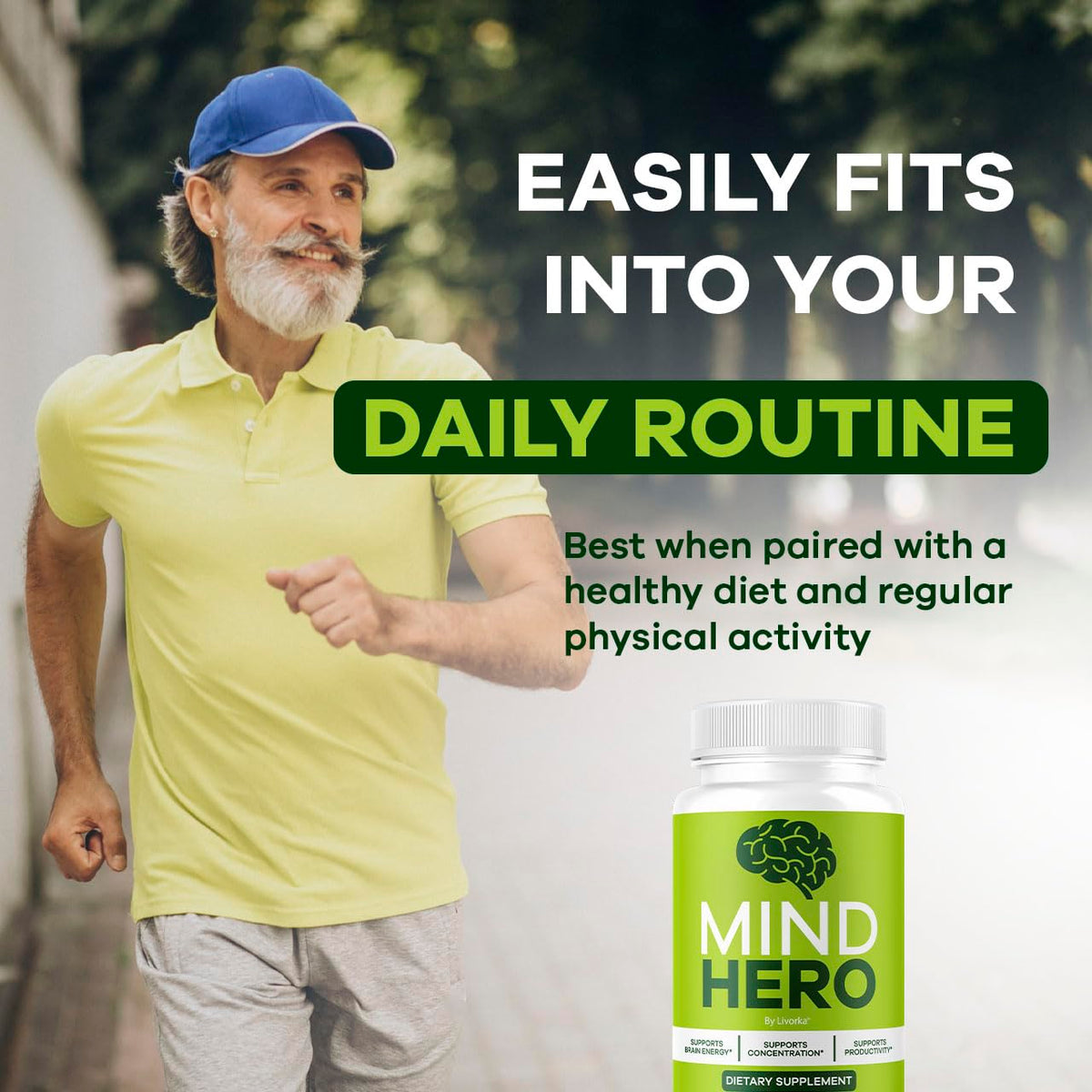 Mind Hero Capsules – 2-Pack Brain Health & Memory Support BritishVita | Premium UK Vitamins & Wellness Supplements