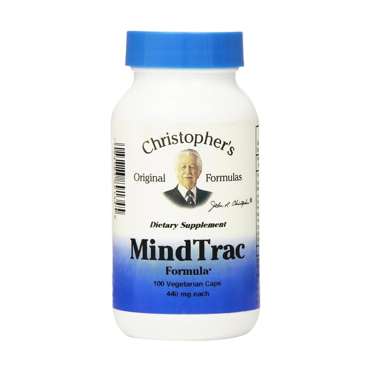 Christopher's Original MindTrac Formula – Natural Mood Support & Memory, 100 Caps