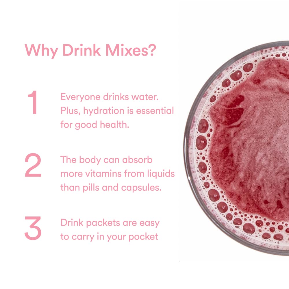 Mixhers Hertime PMS – Sugar-Free Hormonal Health for Women | 15 Strawberry Lemonade Packets