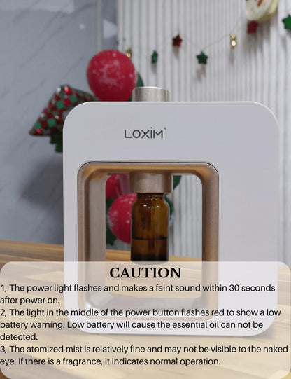 Minidiva Aromatherapy Diffuser — Nebulizing, No Water, Ultra-Quiet & Portable