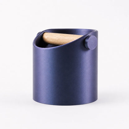 Minimalist Espresso Knock Box with Oak Bar KNOCDIC®