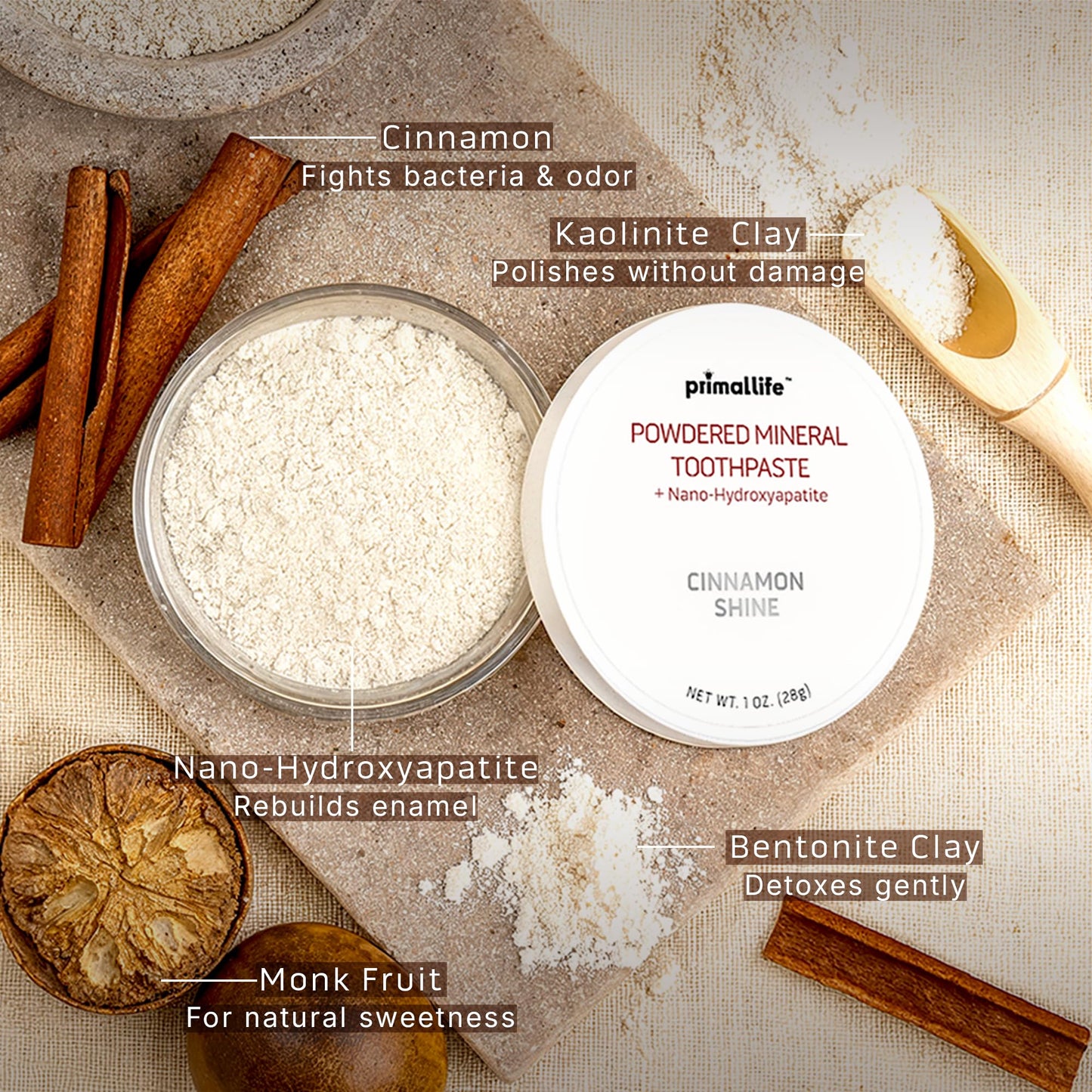 Dirty Mouth Toothpowder Cinnamon – Primal Life Organics | Organic Vegan