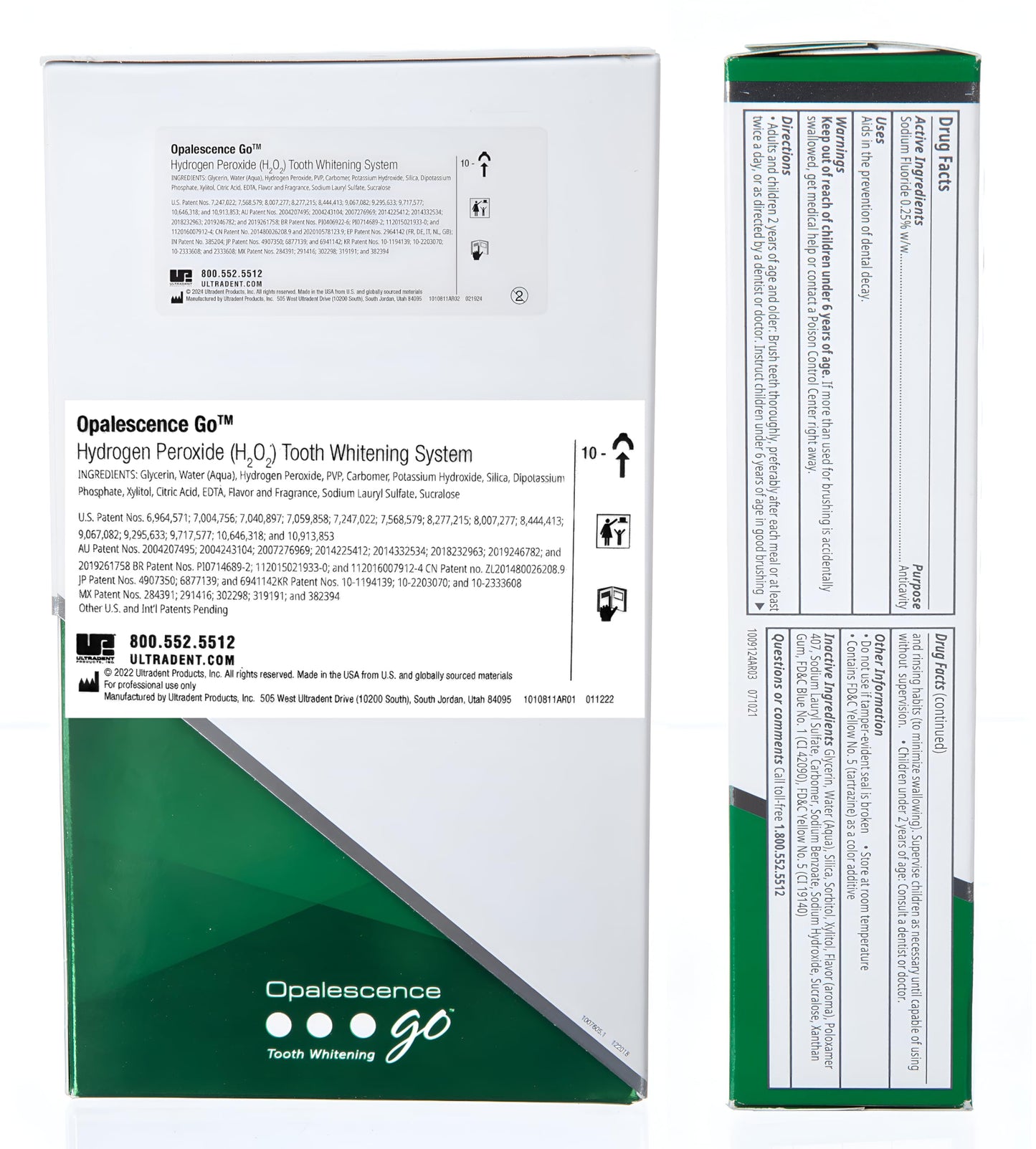 Opalescence Whitening Bundle: Go 10% Trays & Mint Toothpaste