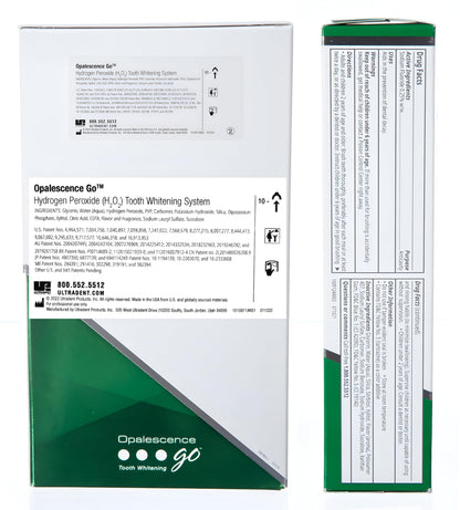 Opalescence Whitening Bundle: Go 10% Trays & Mint Toothpaste