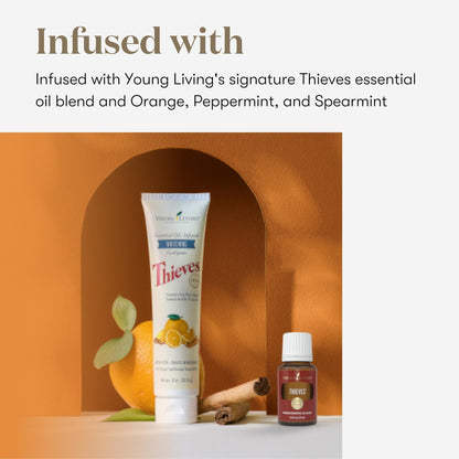 Young Living Thieves Whitening Toothpaste – Fluoride-Free, 4 oz