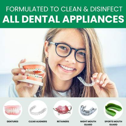 Pro Tech Retainer Cleaner – 180-220 Cleanings (0.17/Cleaning) – 22 Pack