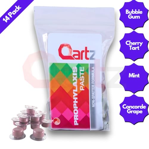 Mint Flavored Professional Strength Tooth Polish (Coarse) - 14 Cups, USA Made
