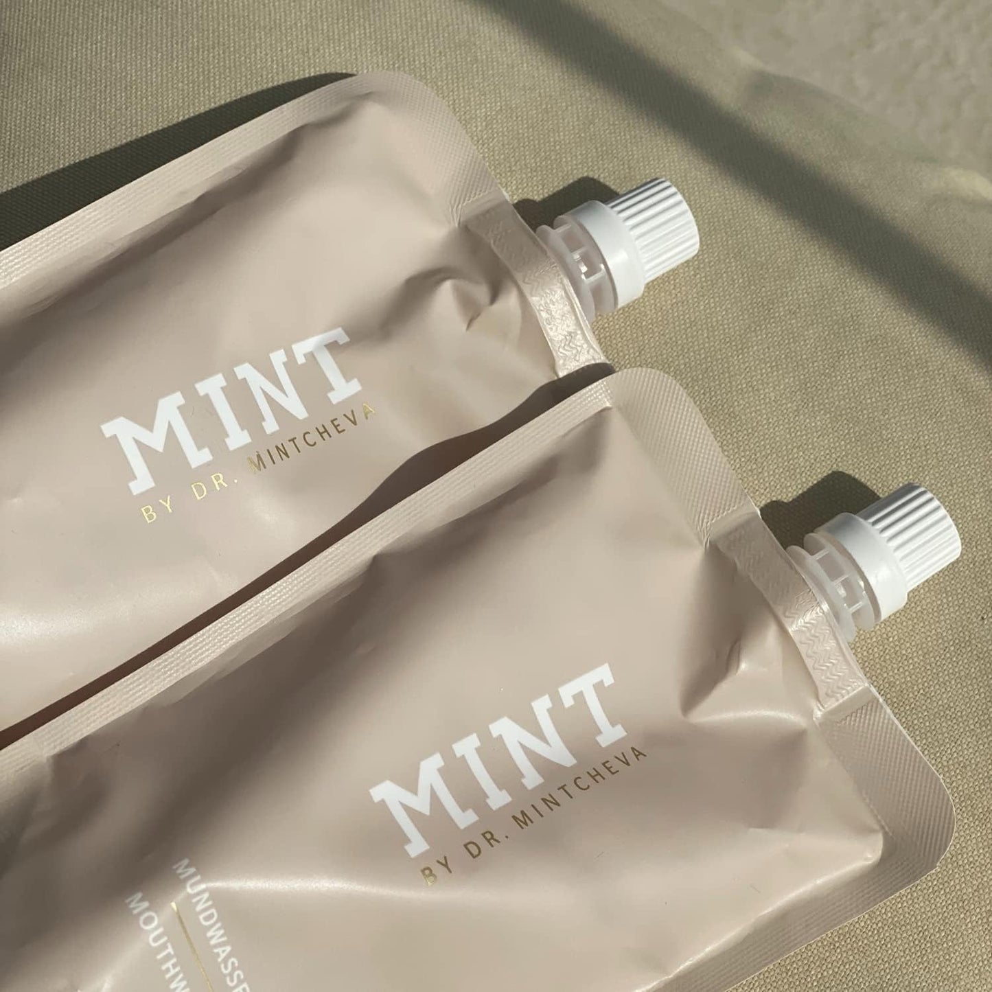 Mint Mouthwash Refill - Whitening & Gum Care, 0.1% Hydrogen Peroxide, Alcohol-Free, Melon