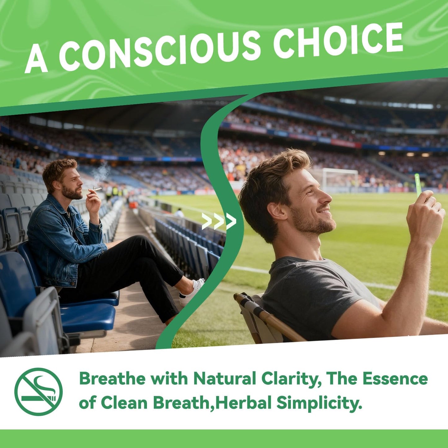 Herbal Diffuser Pen for Respiratory Wellness - Plant-Based Mullein & Mint
