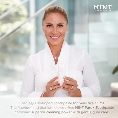 MINT PARO+ Toothpaste - Fluoride-Free, Gum Care | Dr. Mintcheva