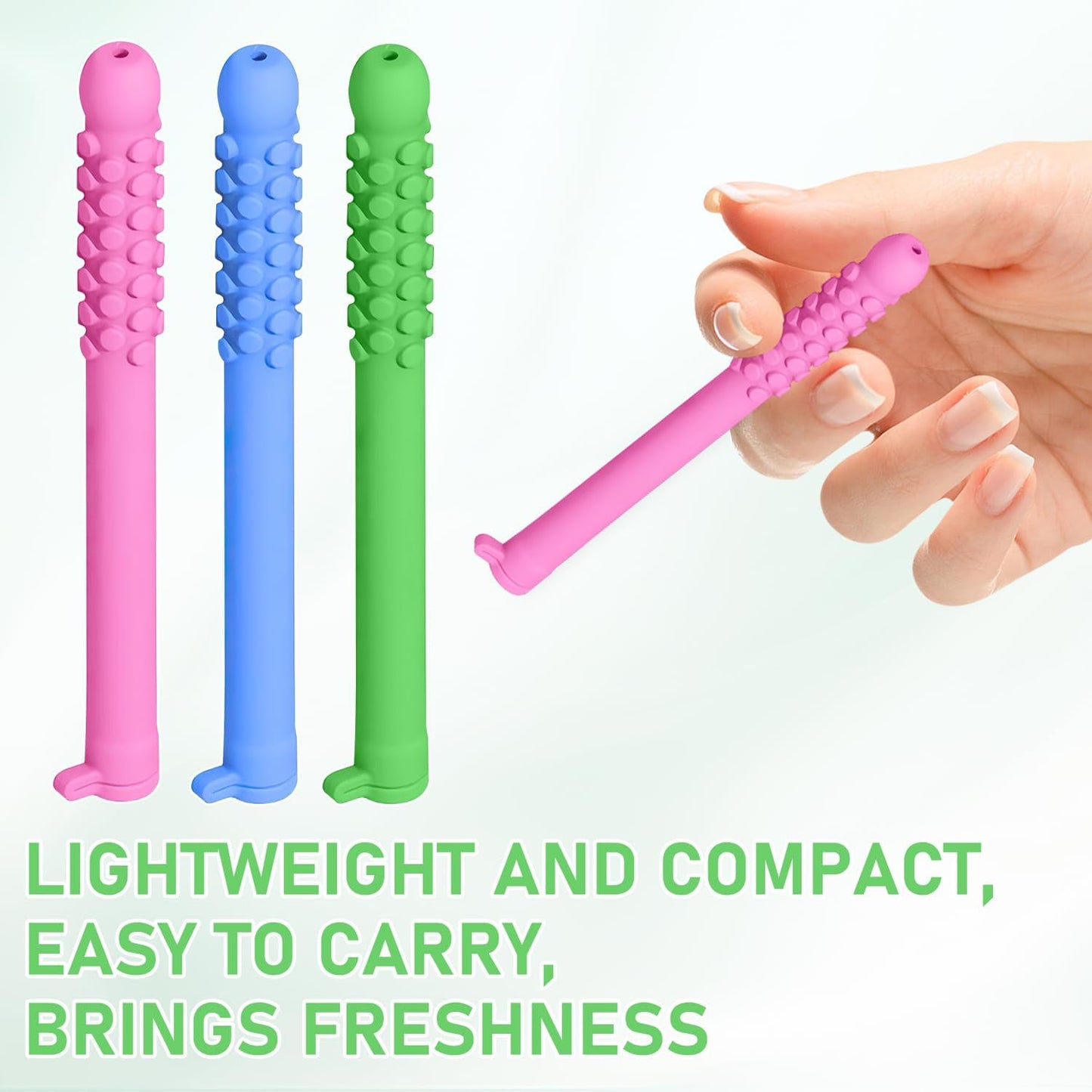 Chewable Essential Oil Breath Stick – Quit Smoking Breather Sticks (3Pcs)