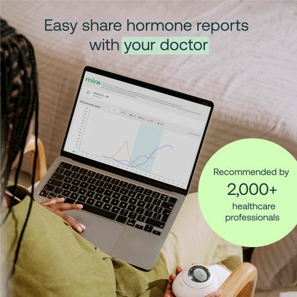 Mira Fertility Ovum Wands – At-Home FSH Test Strips (20 Tests) with Monitor & App