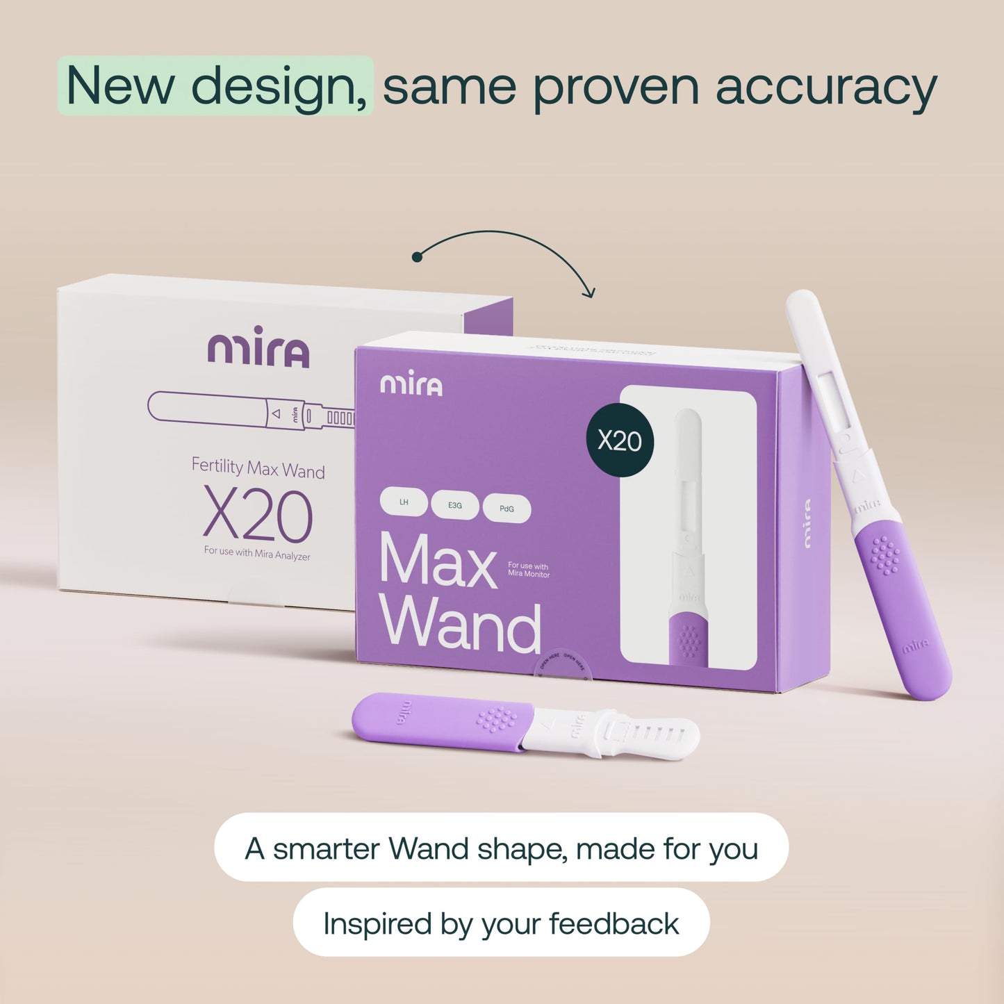 Mira Max Fertility Monitor & Ovulation Kit – At-Home LH, E3G & PdG Tracker (7x More Accurate)