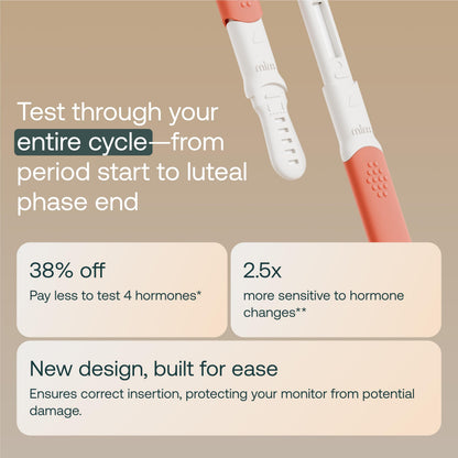 Mira Ultra4 Wands – Track 4 Hormones at Home | Fertility Monitor Kit + App
