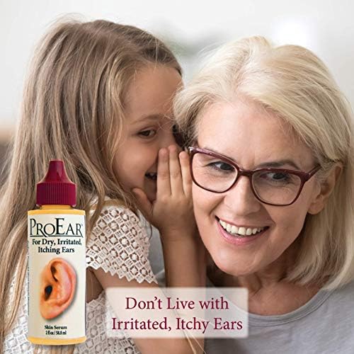 Miracell ProEar Ear Drops – Hydrating Ear Wax Softener for Itchy, Dry Ears (2 oz)