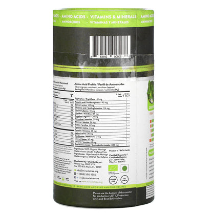 Miracle Tree 100% Organic Moringa Superfood Powder - 8 oz (226.8 g) | Organic, Vegan, Non-GMO