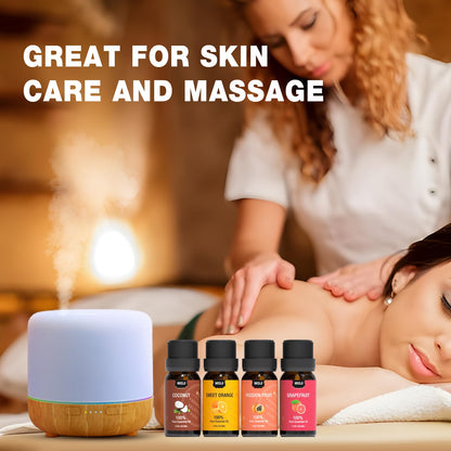 MISIJI Essential Oils for Diffuser – Aromatherapy & Home Fragrance Kit