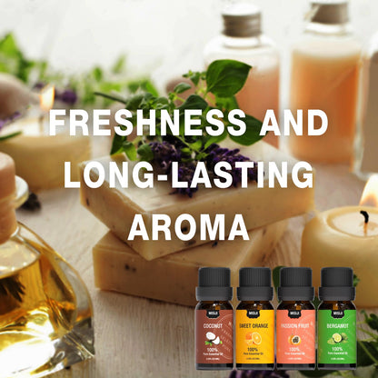 MISIJI Essential Oils for Diffuser – Aromatherapy & Home Fragrance Kit
