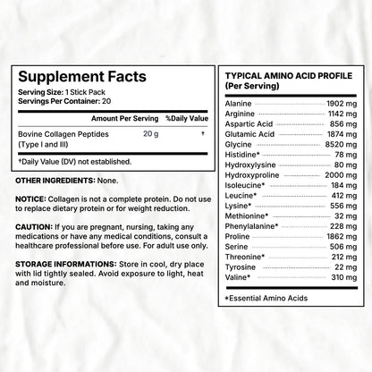 MISS PEP Collagen Peptides – Type I & III, Skin & Joints Support, Unscented, 14.11 oz