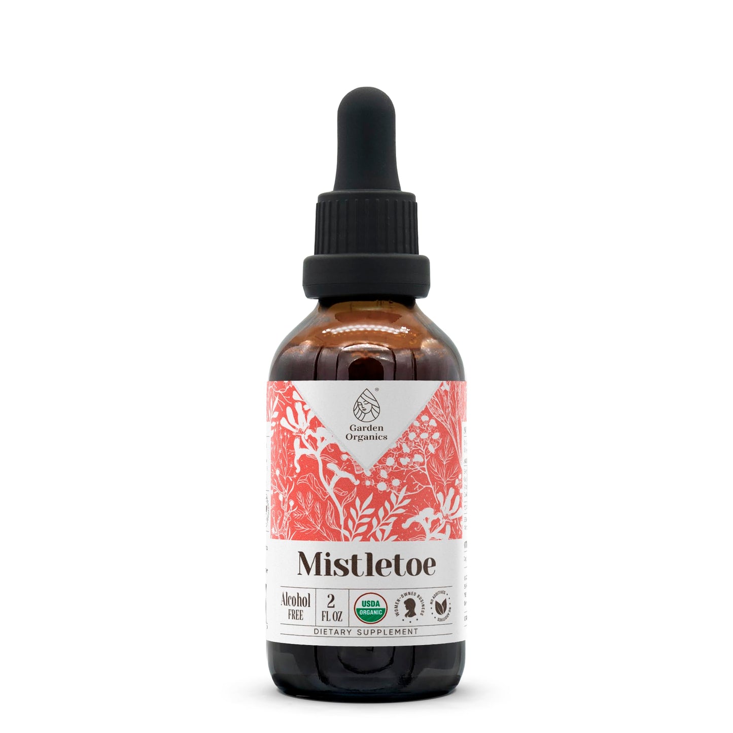 Mistletoe USDA Organic Alcohol-Free Extract | High-Potency 2 oz
