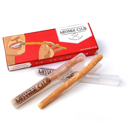 Miswak Club Natural Teeth Whitening Kit | Chemical-Free, Whiter Teeth