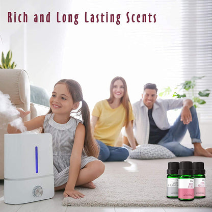 MitFlor All for Her: 6x10ml Essential Oils Set for Diffusers & DIY