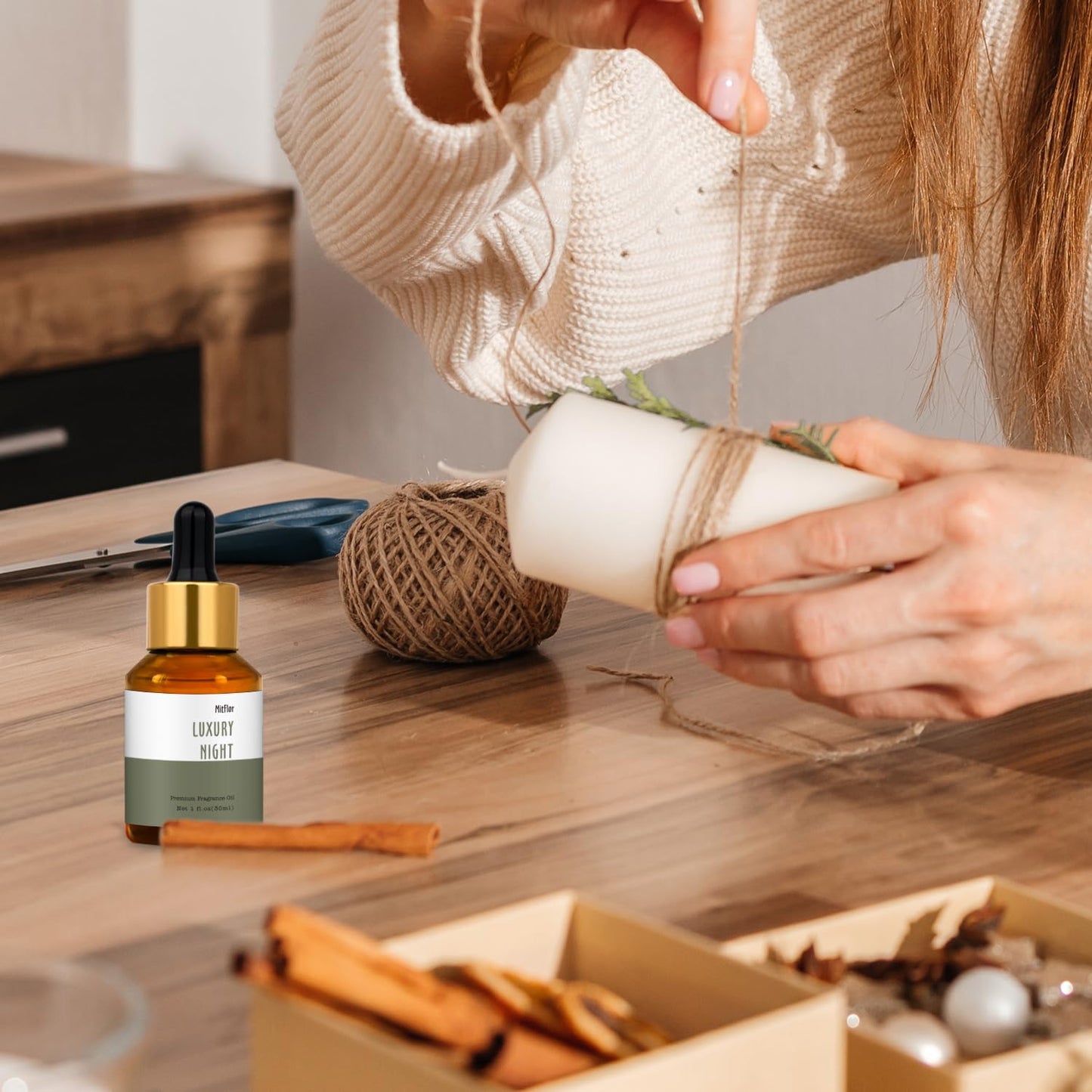 MitFlor Luxury Night Fragrance Oil – 30ml Hotel Diffuser, Marriott Scents, Soap & Candle Making
