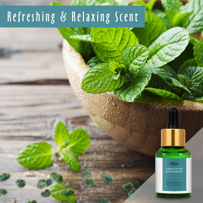 Eucalyptus Peppermint Fragrance Oil 30ml – MitFlor Premium Grade for Soap & Candle Making