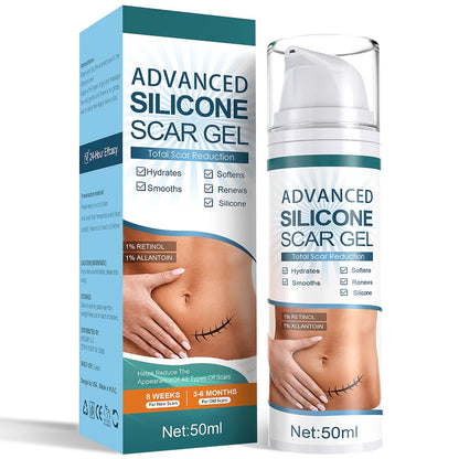 Mitgary Advanced Scar Gel – Silicone Scar Treatment for New & Old Scars | 50 g