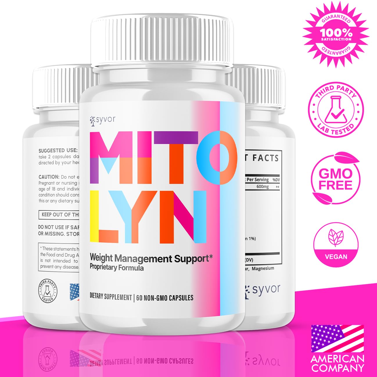 Mitolyn Capsules – 3 Pack, Advanced Formula & Keto Support (180 Capsules)