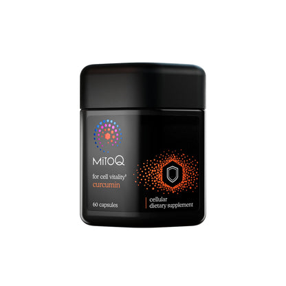 MitoQ Curcumin Advanced CoQ10 — Immunity, Digestive Health & Cell Vitality (60 Capsules)