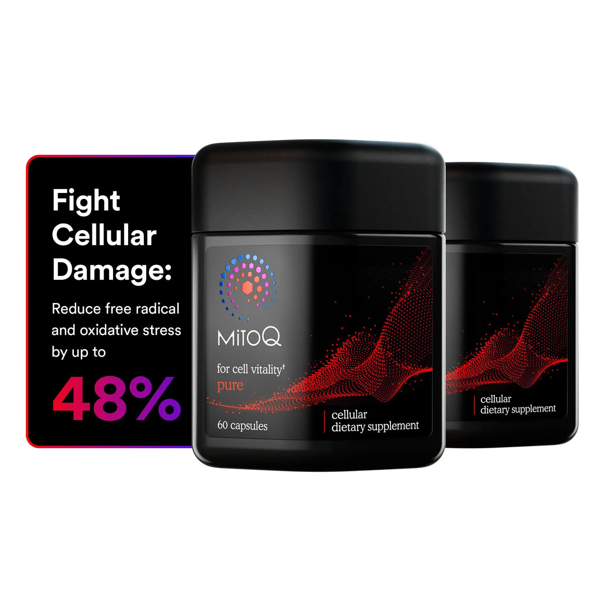 MitoQ Pure Advanced Mitochondria Supplement | Superior Bioavailability for Energy, Aging & Vitality BritishVita | Premium UK Vitamins & Wellness Supplements