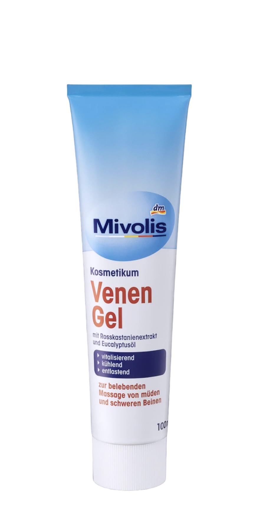 Mivolis Vein Gel with Horse Chestnut Extract & Eucalyptus Oil – 100 ml