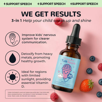 JerlyMush Zeolite Detox for Kids – 3-in-1 Heavy Metal Detox Drops