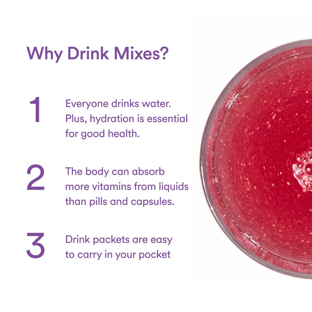 MIXHERS Sleep Support Supplement | Chocolate Drink Mix – 15 Sticks
