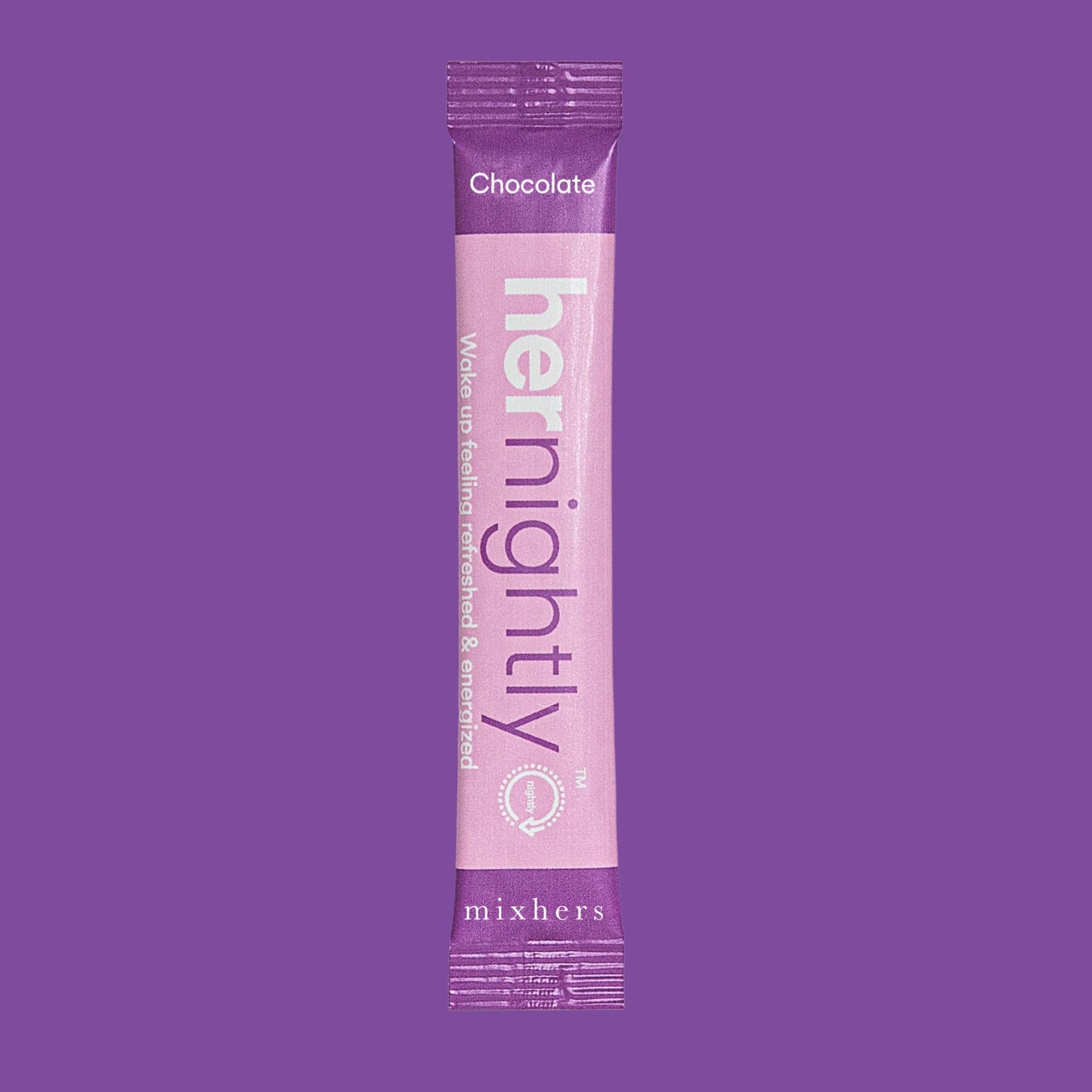 MIXHERS Sleep Support Supplement | Chocolate Drink Mix – 15 Sticks