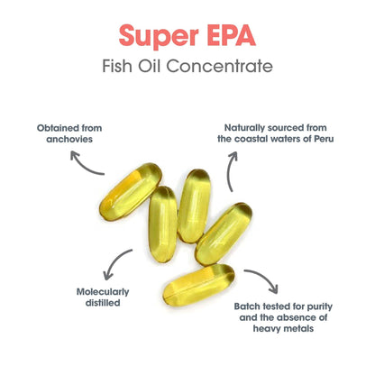 Allergy Research Group Super EPA - Omega-3 Fish Oil (EPA & DHA) | 60 Count