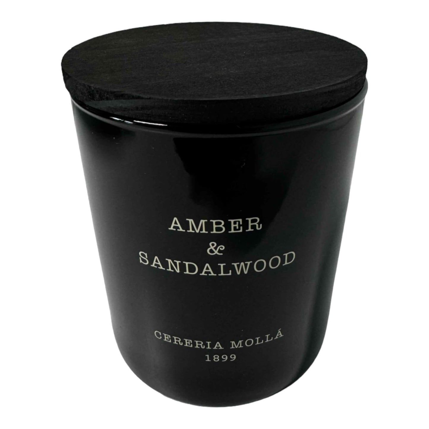Molla 1899 Handmade Candle – Amber & Sandalwood | Spanish Craft