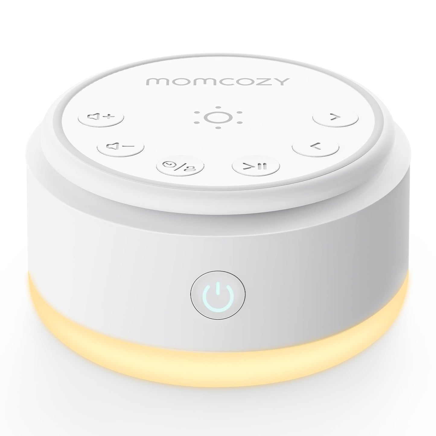 Momcozy Sound Machine for Baby - 20 Soothing Sounds & Touch Warm Light | Portable White Noise for Sleep, Travel, Nursery