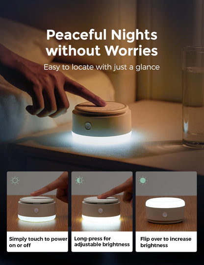 Momcozy Sound Machine for Baby | Portable White Noise with Night Light & 20 Sleep Sounds