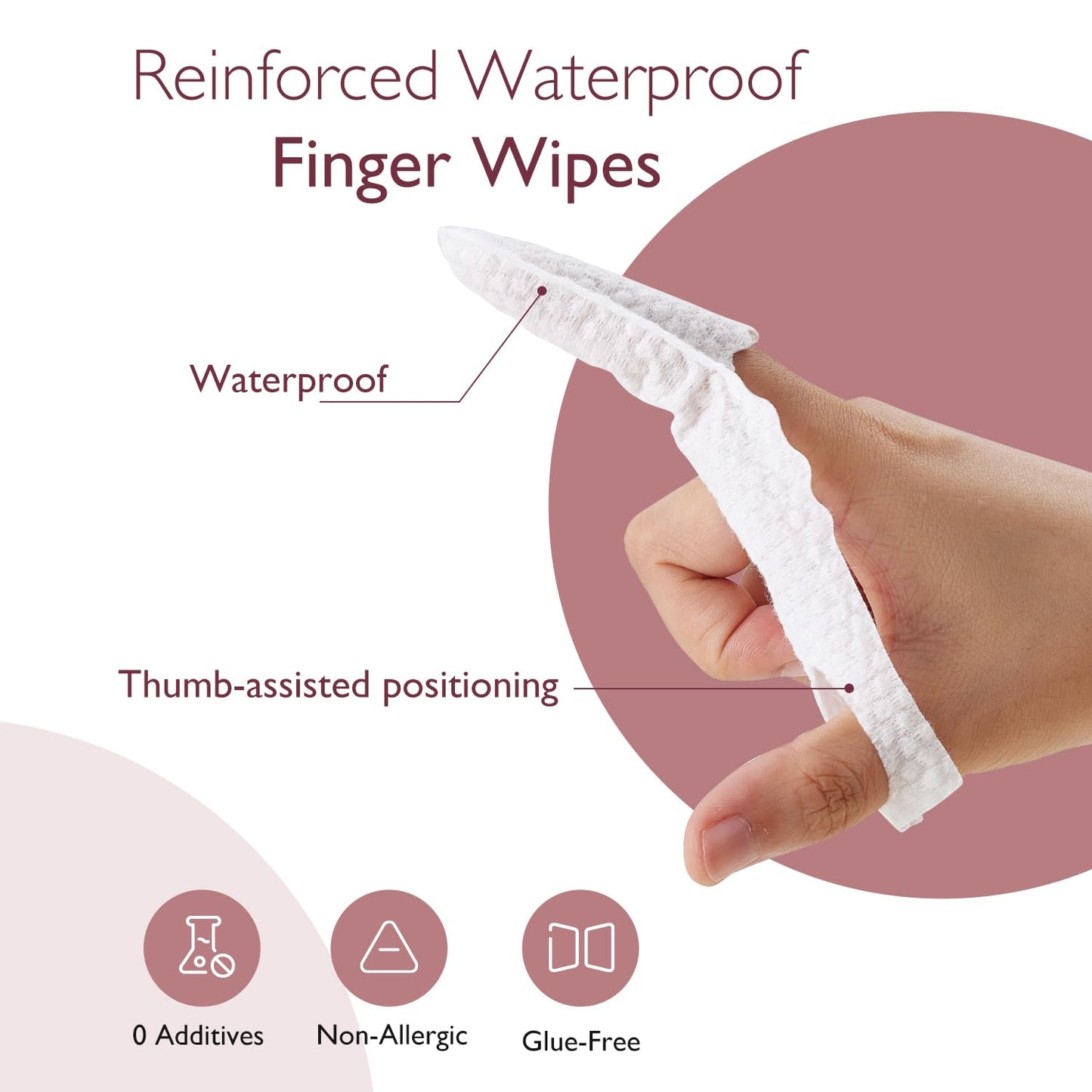 Momcozy Baby Finger Toothbrush, Tongue Cleaner & Wipes – 30 Count