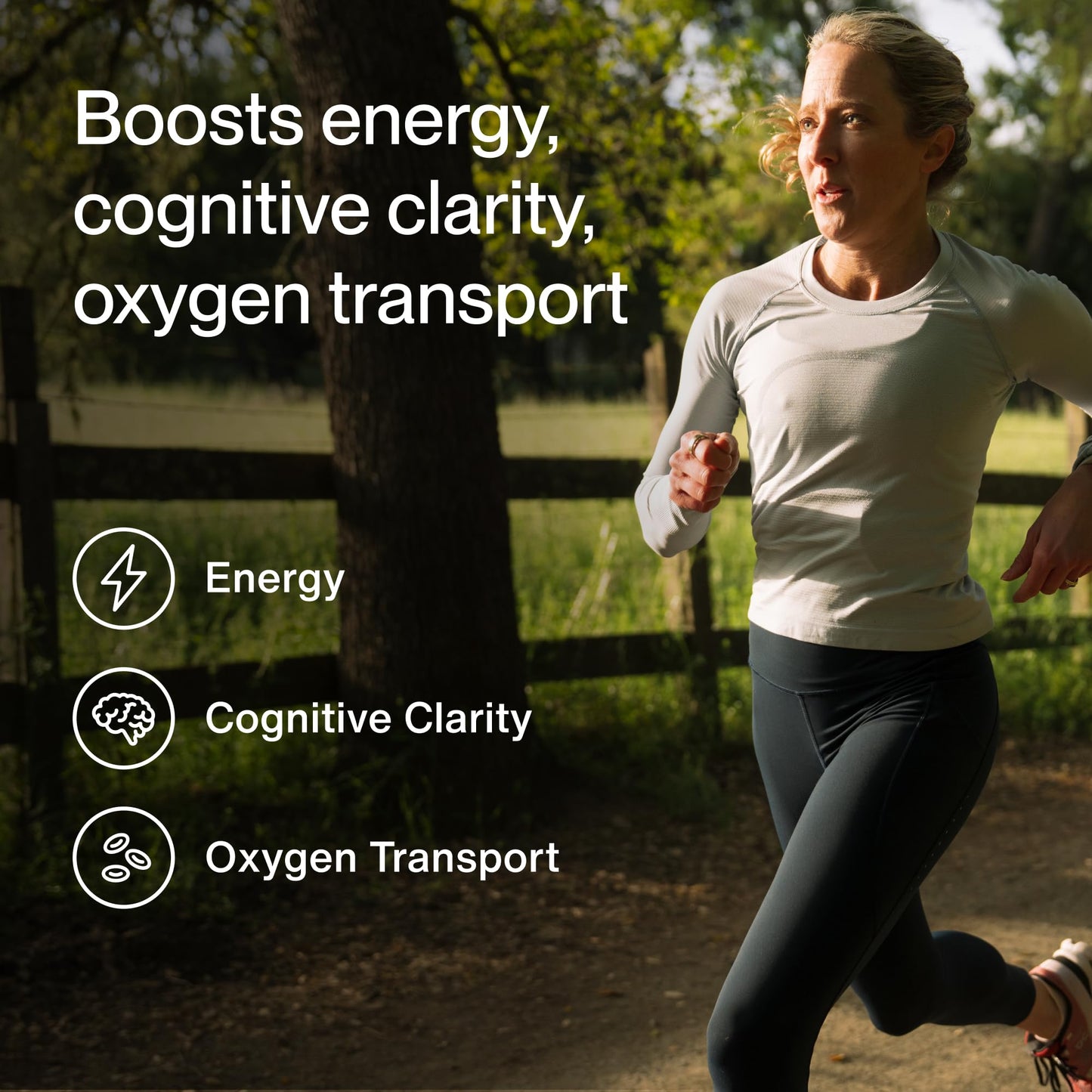 Momentous Iron+ with Vitamin C & B Complex | Ferrochel Iron Capsules | NSF Certified for Sport | Gluten-Free | 60 Servings