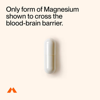 Momentous Magtein Magnesium L-Threonate – Brain & Sleep Support, 145 mg, 30 Servings, NSF Certified for Sport
