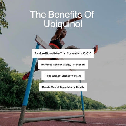Momentous Ubiquinol | Plant-Based CoQ10 Softgels | NSF for Sport | 30 Servings