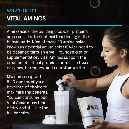 Momentous Vital Aminos Powder – 13 Amino Acids (EAAs + extras) | BCAA & EAA | Tropical Punch | NSF Certified for Sport | GMO & Gluten-Free | 30 Servings BritishVita | Premium UK Vitamins & Wellness Supplements