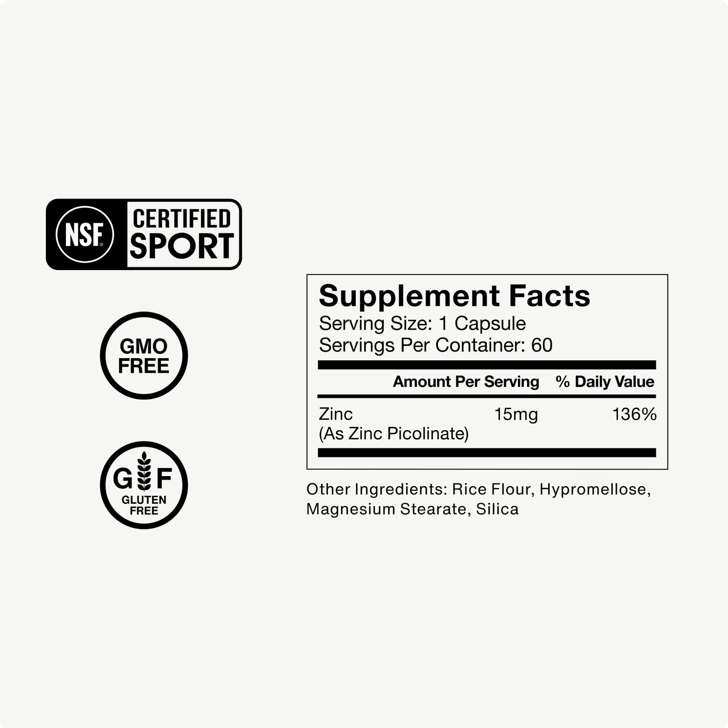 Momentous Zinc Picolinate 15 mg – Immunity & Hormone Support | Bioavailable Zinc