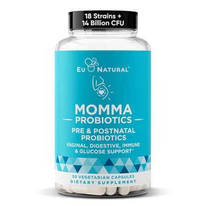 Momma Prenatal Probiotics – Gut Health for Mom & Baby | Pregnancy & Nursing