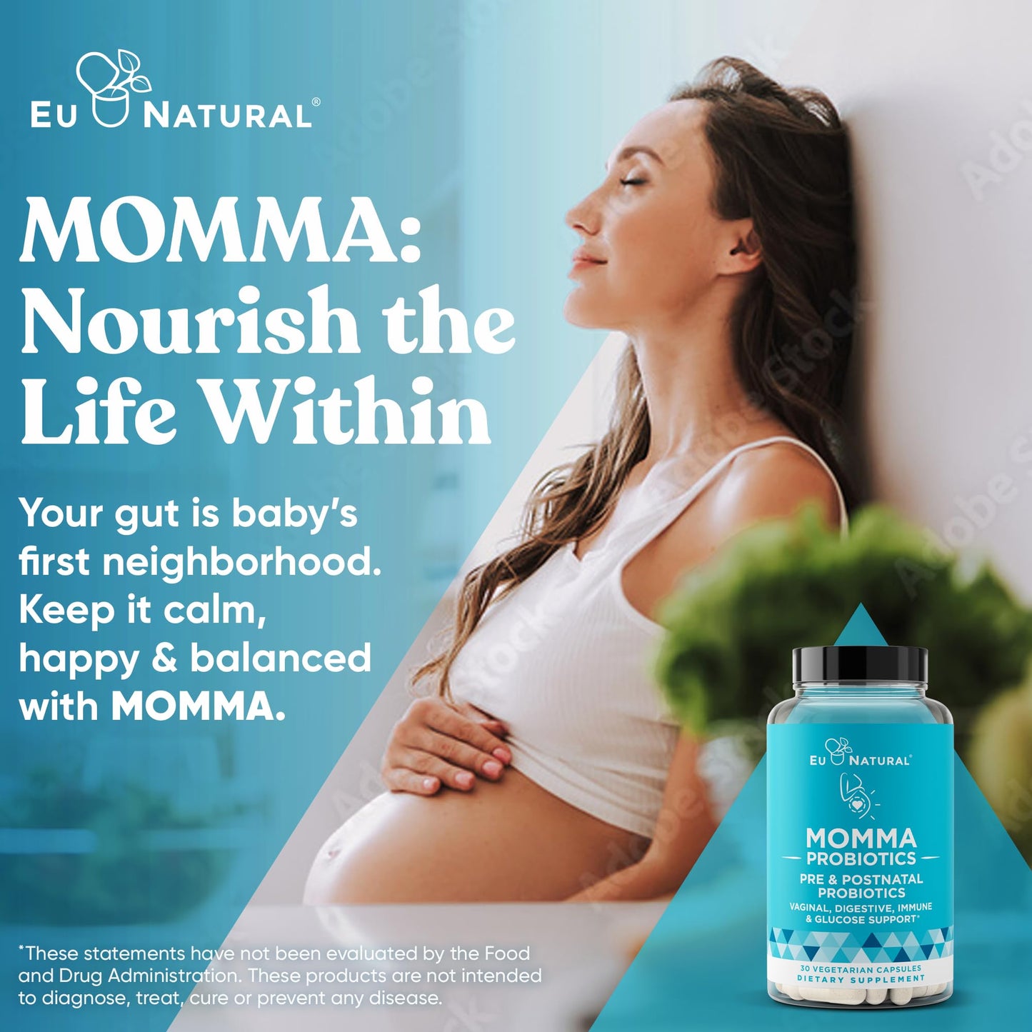 Momma Prenatal Probiotics – Gut Health for Mom & Baby | Pregnancy & Nursing