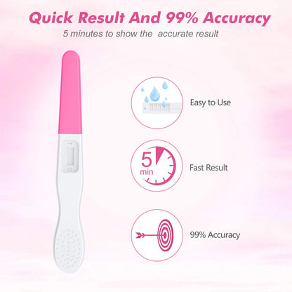 MomMed Midstream Pregnancy Test – 6 Pack | Home Test, Fast Results, High Accuracy